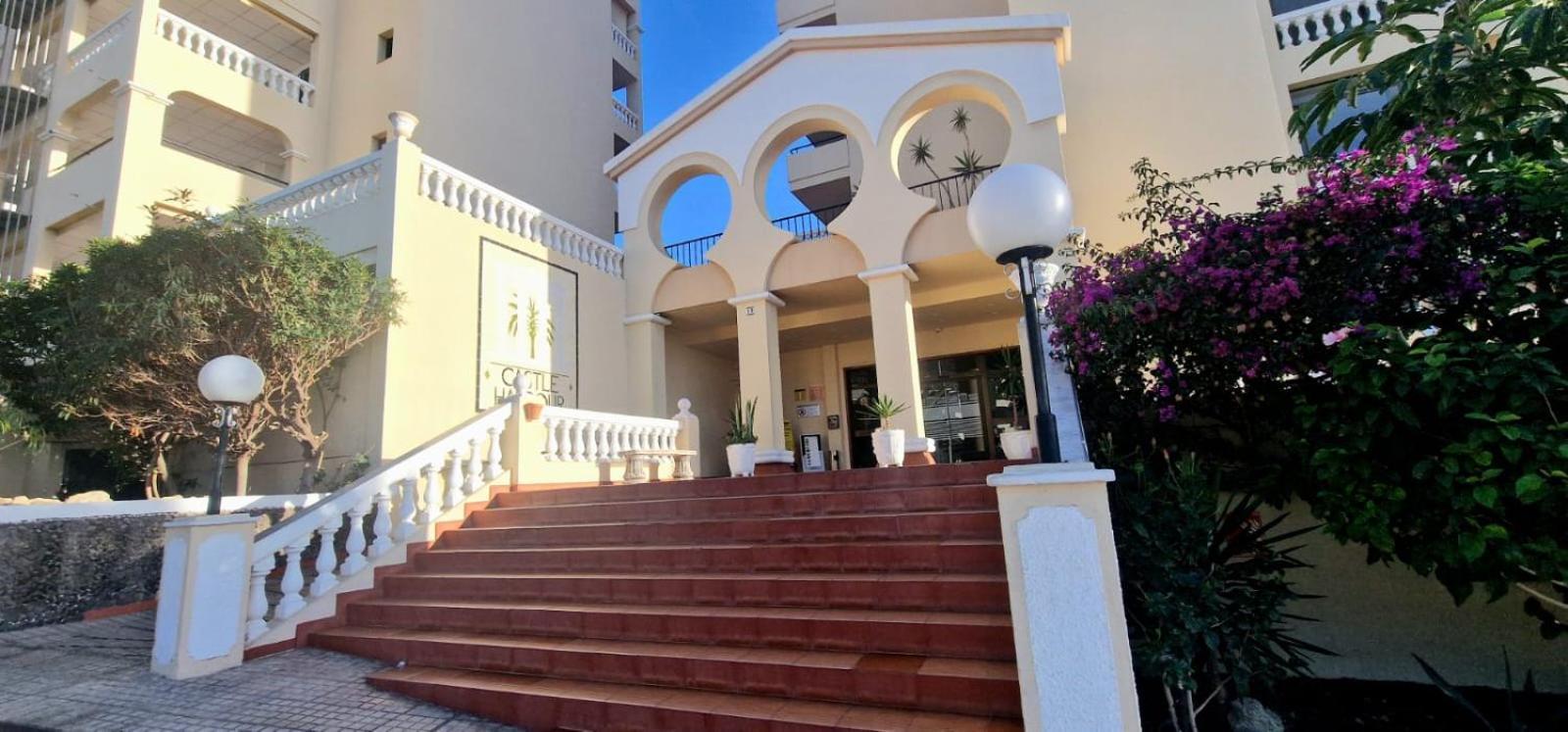 Spacious 3-Bedroom Duplex Apartment With Heated Pool & Ocean View In Castle Harbour, Arona 로스크리스티아노스 외부 사진